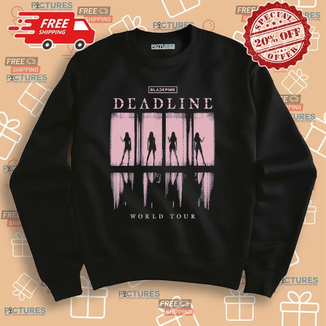 BLACKPINK Deadline World Tour 2025 BLACKPINK in Your Area Graffiti Concert T Shirt