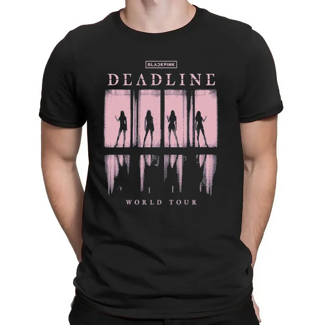 BLACKPINK Deadline World Tour 2025 BLACKPINK in Your Area Graffiti Concert T Shirt
