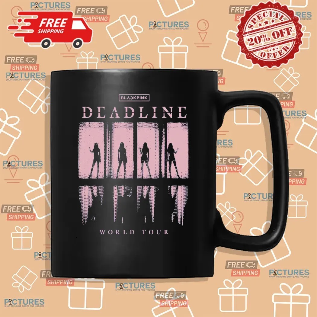 BLACKPINK Deadline World Tour 2025 BLACKPINK in Your Area Graffiti Concert T Shirt