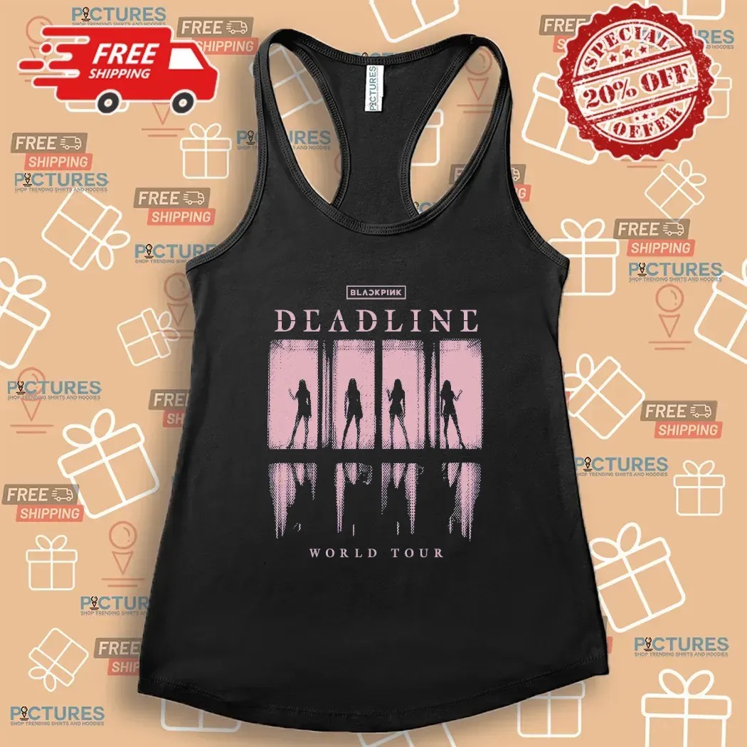 BLACKPINK Deadline World Tour 2025 BLACKPINK in Your Area Graffiti Concert T Shirt