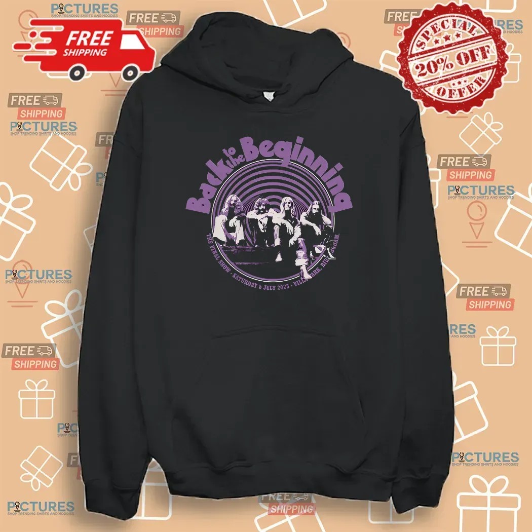 Back To The Beginning The Final Show Saturday 5 July Event T Shirt