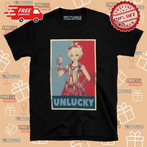 Bennett Genshin Impact Unlucky Thumbs Up Hope Style Colours T Shirt
