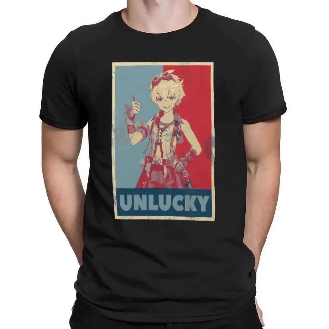 Bennett Genshin Impact Unlucky Thumbs Up Hope Style Colours T Shirt