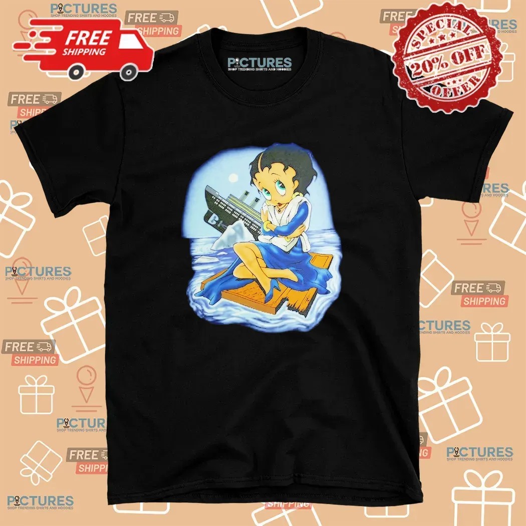 Betty Boop Titanic 1998 Vintage T Shirt