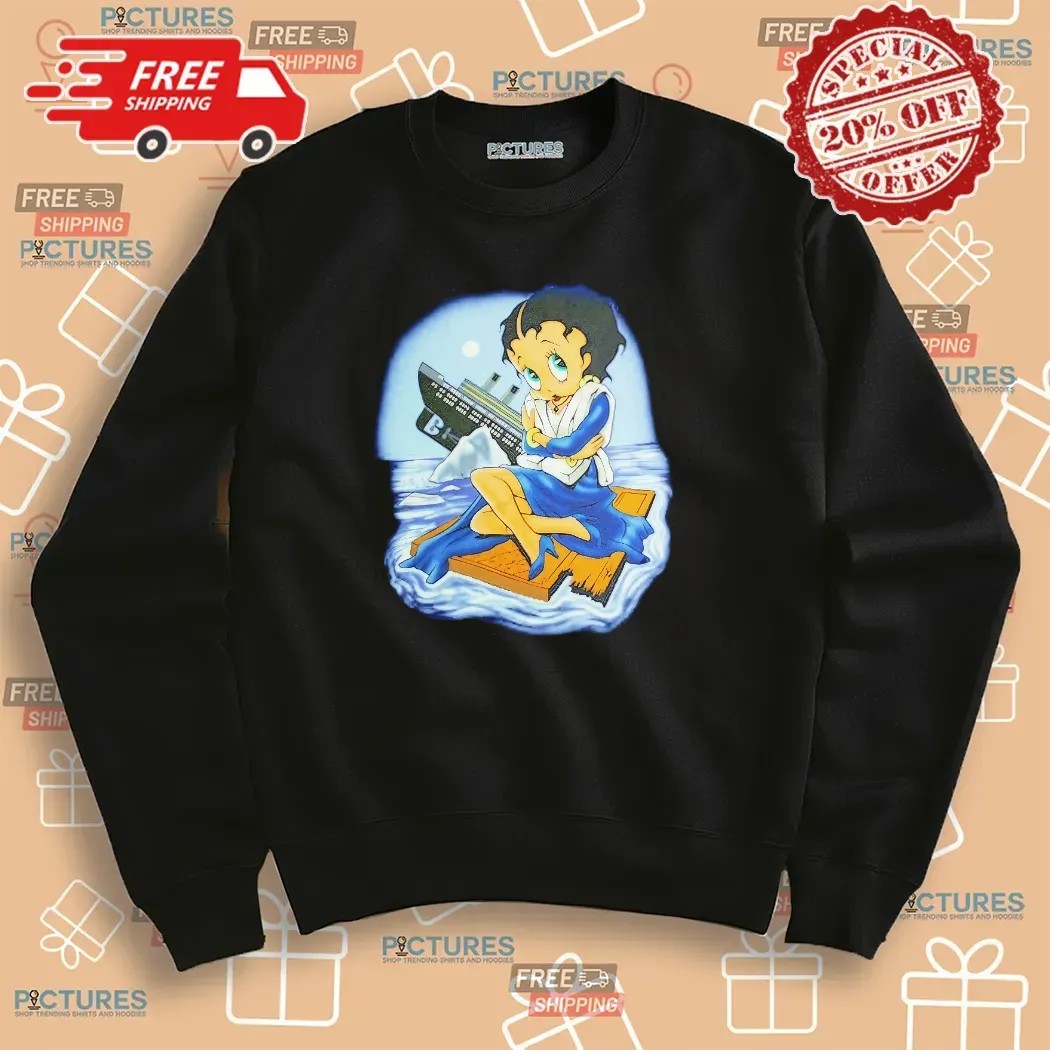 Betty Boop Titanic 1998 Vintage T Shirt