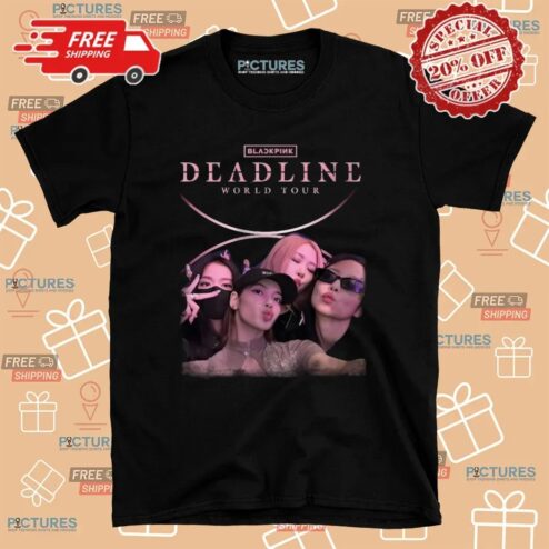 BlackPink Deadline Tour 2025 Selfie T Shirt