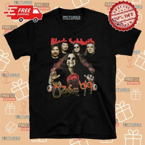 Black Sabbath The Ozzfest 1999 Ozzy Osbourne Band Concert T Shirt