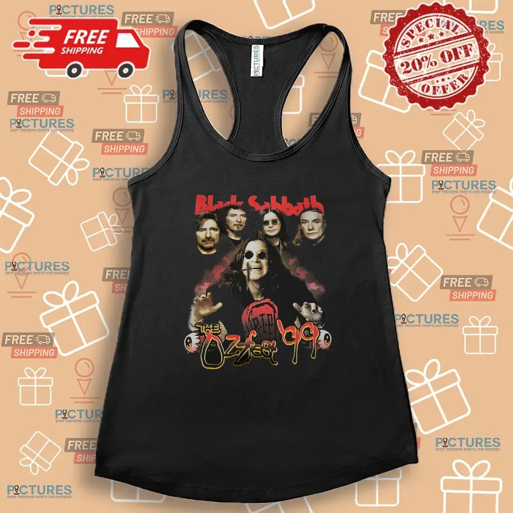 Black Sabbath The Ozzfest 1999 Ozzy Osbourne Band Concert T Shirt