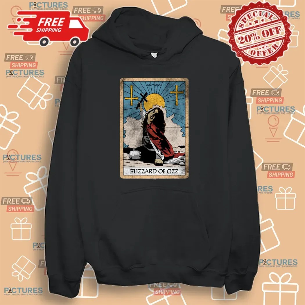 Blizzard Of Ozz Tarot Card Vintage T Shirt