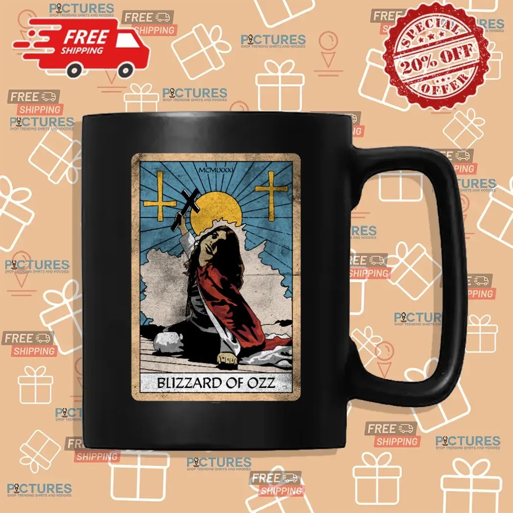 Blizzard Of Ozz Tarot Card Vintage T Shirt