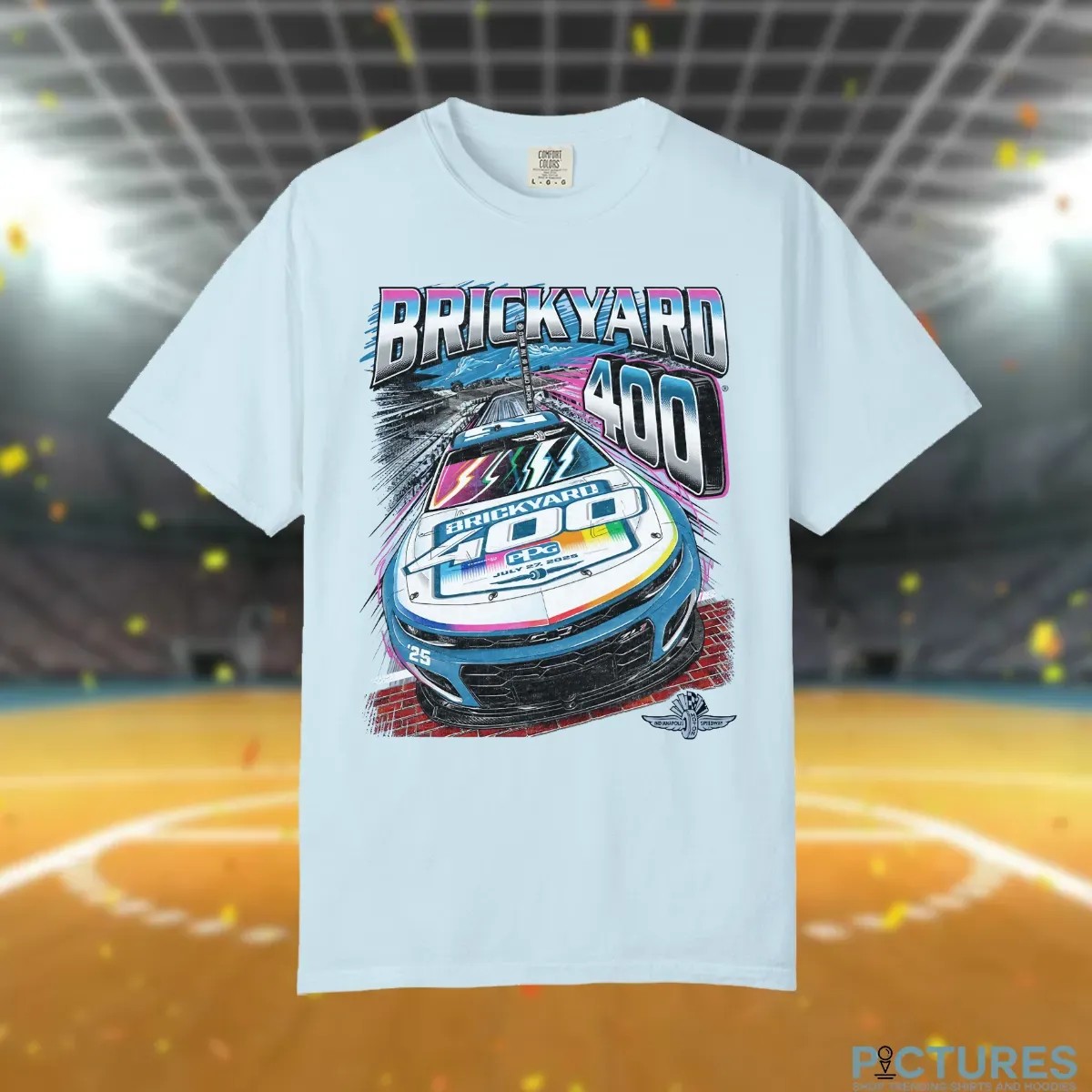 Brickyard 400 PPG July 27 2025 Throwback T Shirt