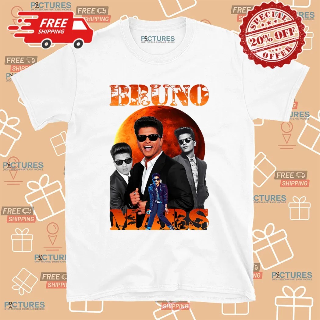 Bruno Mars Vintage Bootleg T Shirt