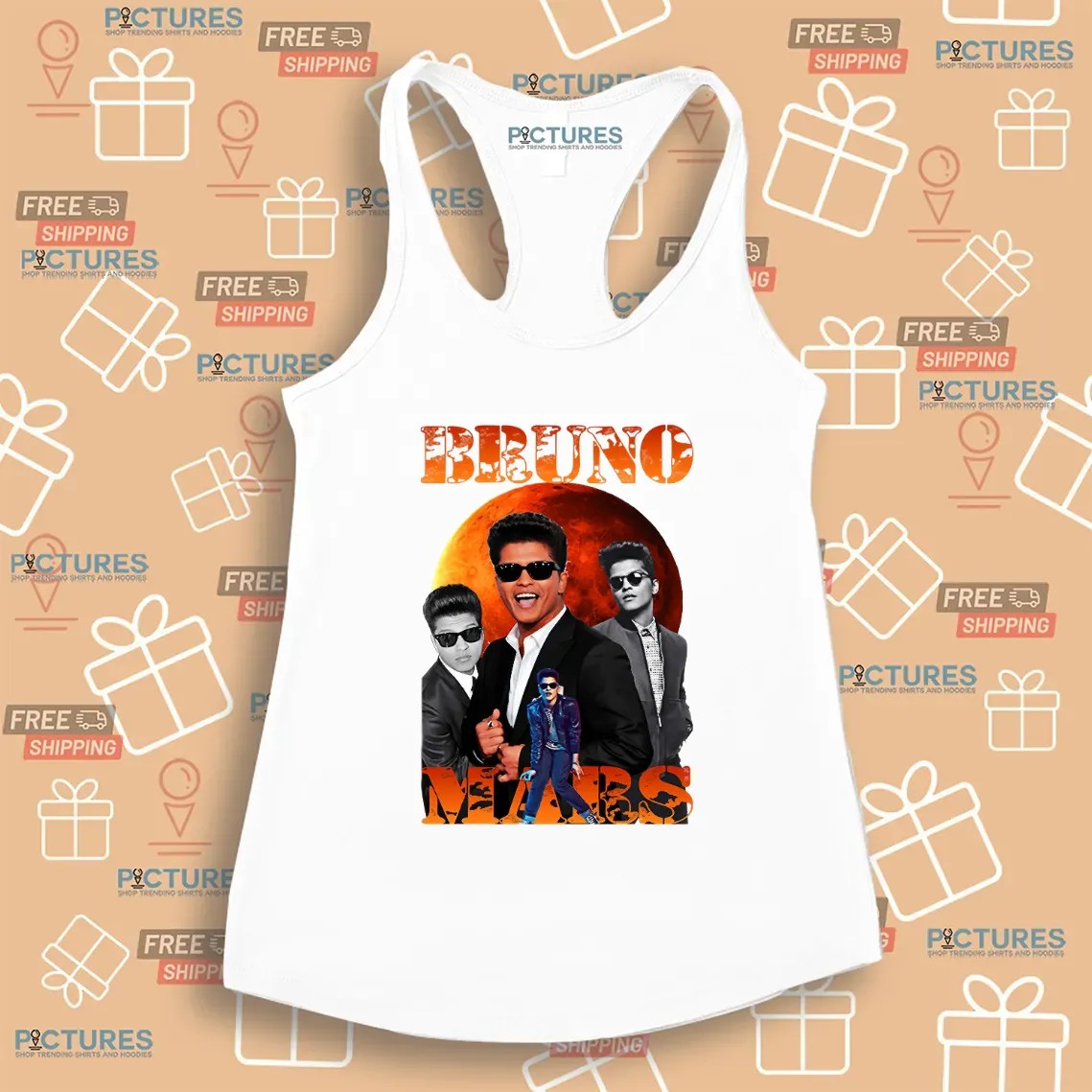 Bruno Mars Vintage Bootleg T Shirt