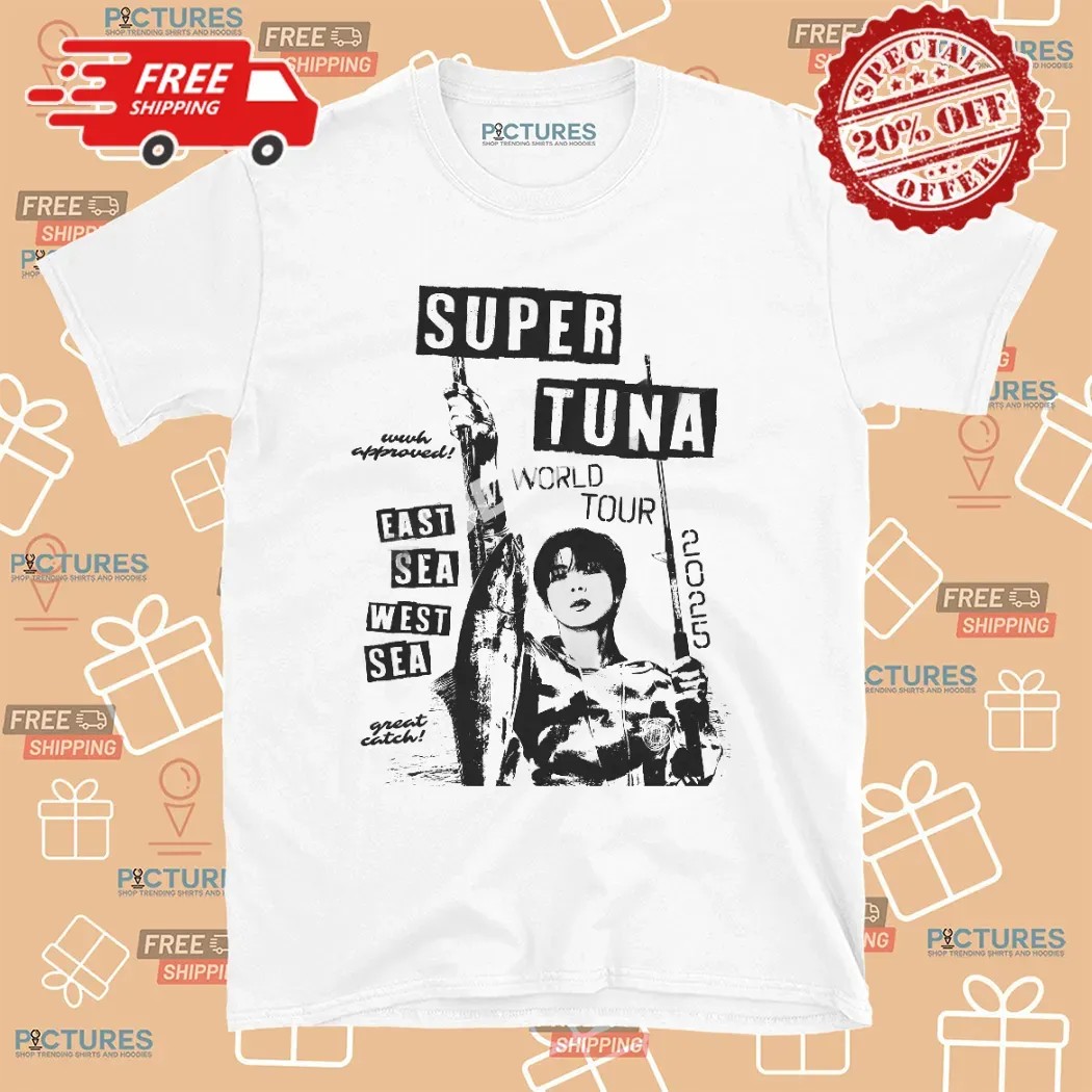 Bts Jin Kim Seok Jin Super Tuna World Tour East Sea West Sea T Shirt