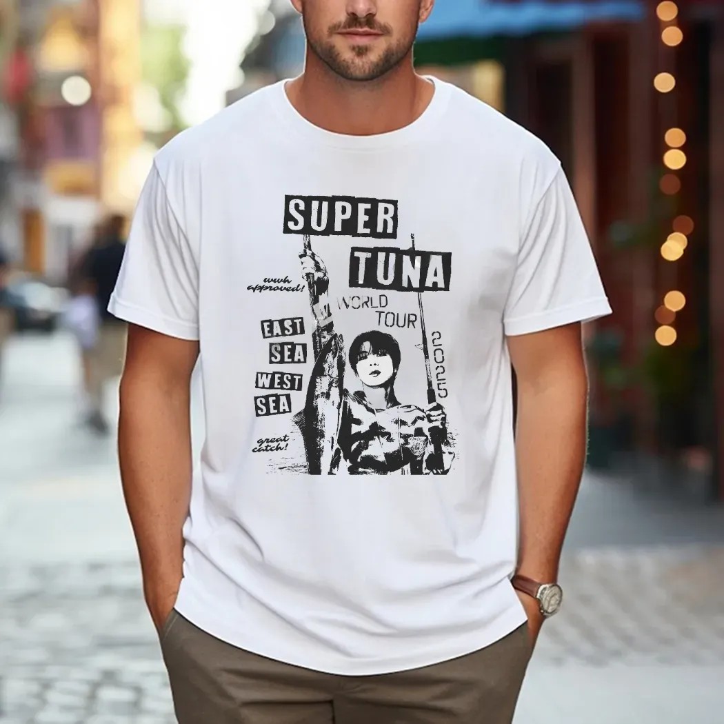 Bts Jin Kim Seok Jin Super Tuna World Tour East Sea West Sea T Shirt