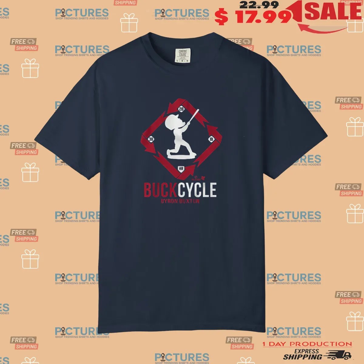 Byron Buxton Minnesota Twins BuckCycle T Shirt