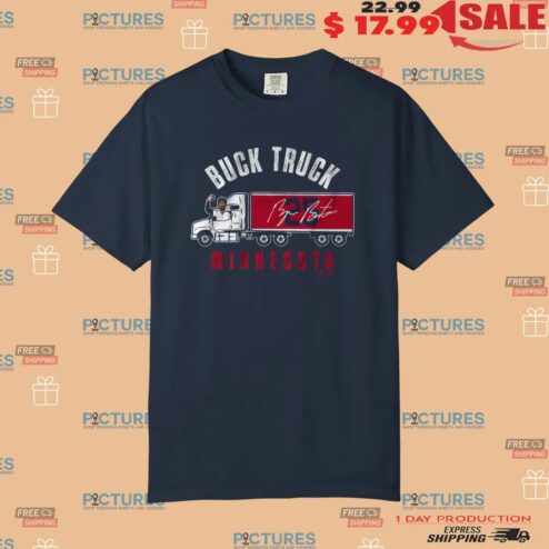 Byron Buxton Minnesota Twins Buck Truck 25 Signature T Shirt