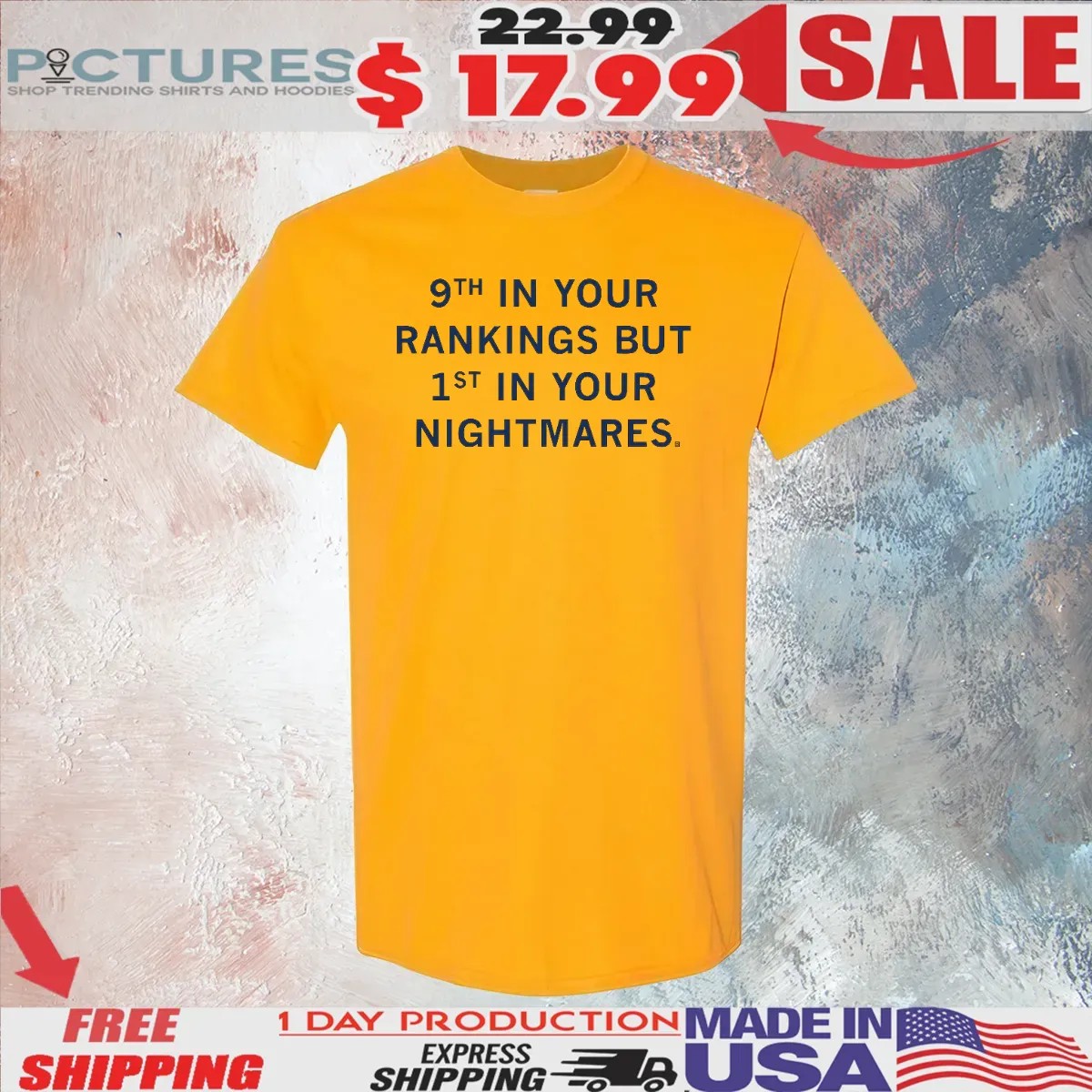 Caitlin Clark 9th In Your Rankings But 1 First In Your Nightmares Competitive T Shirt