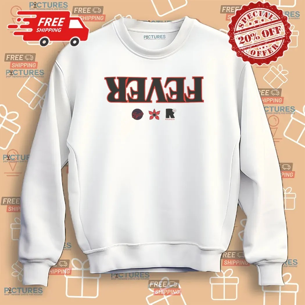 Caitlin Clark Wears Fever Indiana Fever Basketball Upside Down T Shirt