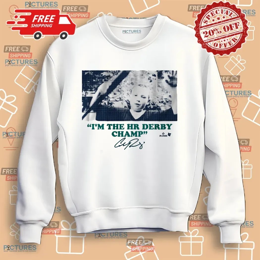 Cal Raleigh Seattle Mariners I'm the HR Derby Champ Signature T Shirt