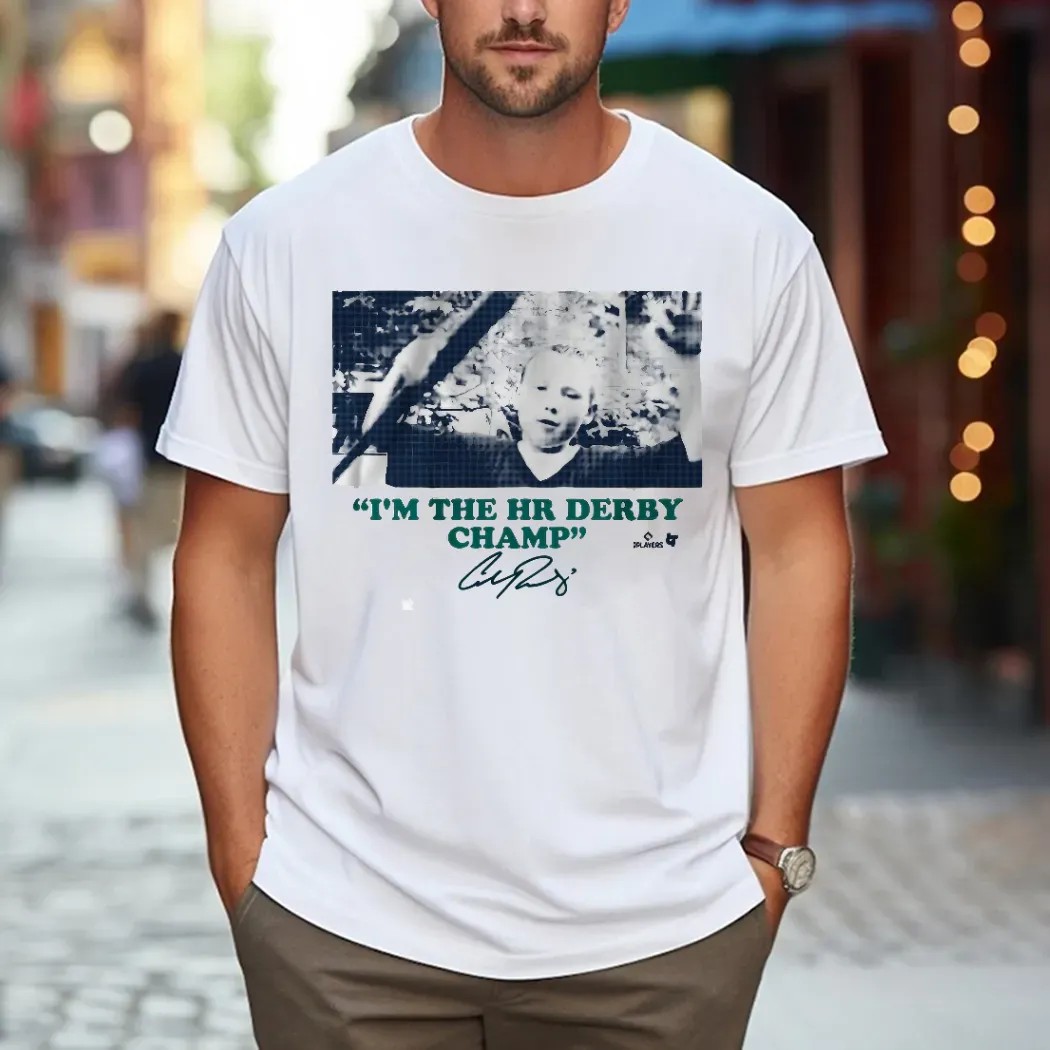 Cal Raleigh Seattle Mariners I'm the HR Derby Champ Signature T Shirt