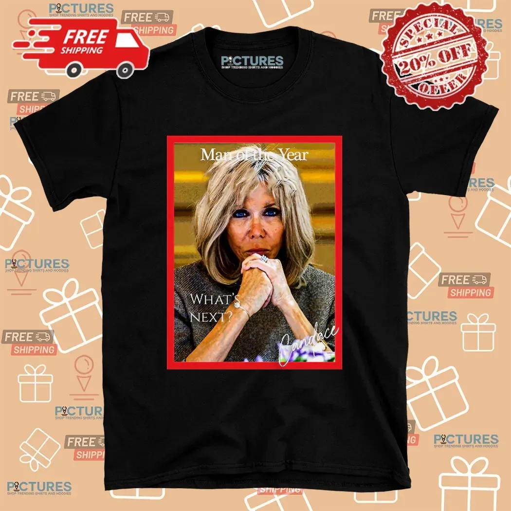 Candace Owens Brigitte Macron Man of the Year Time Magazine T Shirt