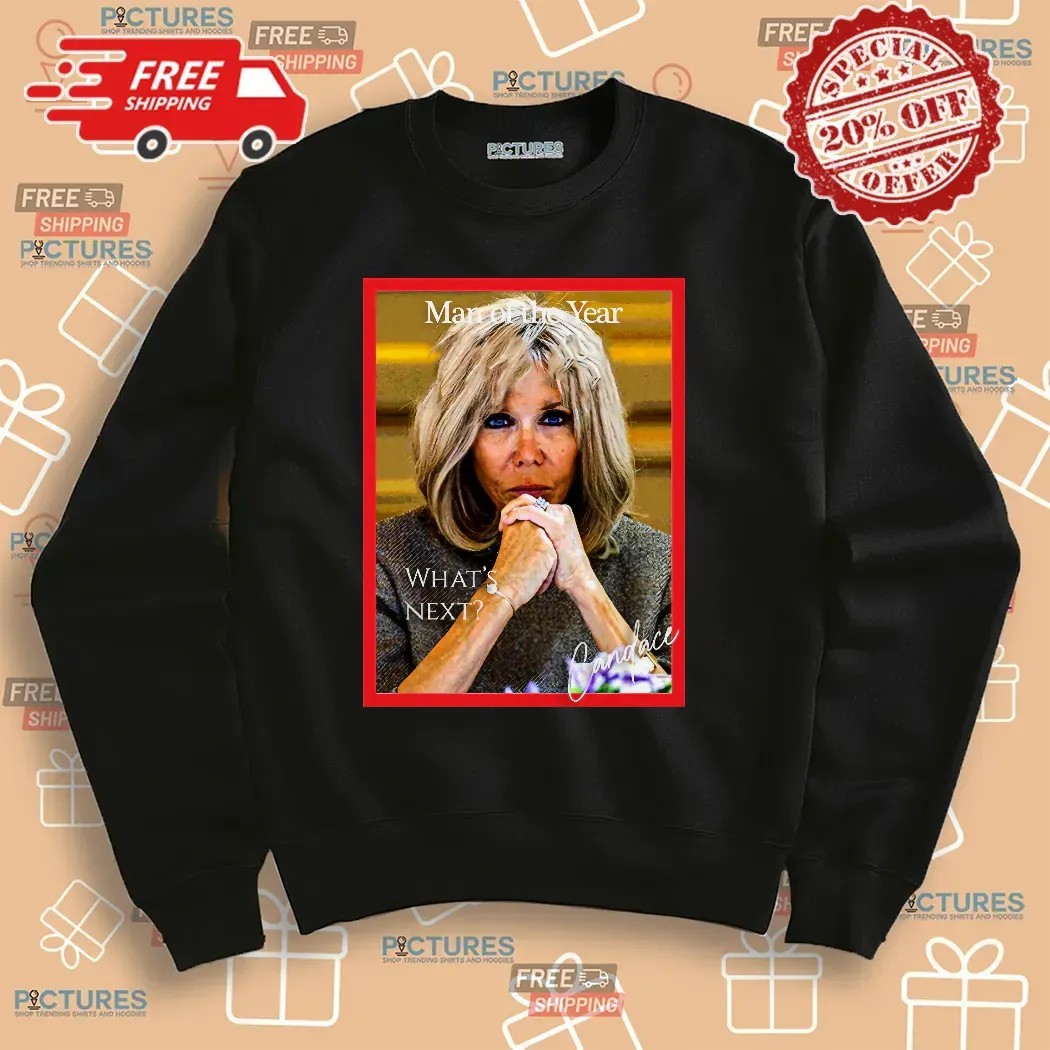 Candace Owens Brigitte Macron Man of the Year Time Magazine T Shirt