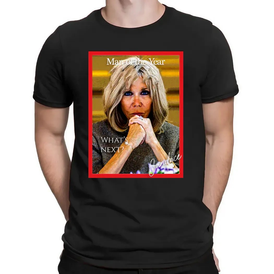 Candace Owens Brigitte Macron Man of the Year Time Magazine T Shirt