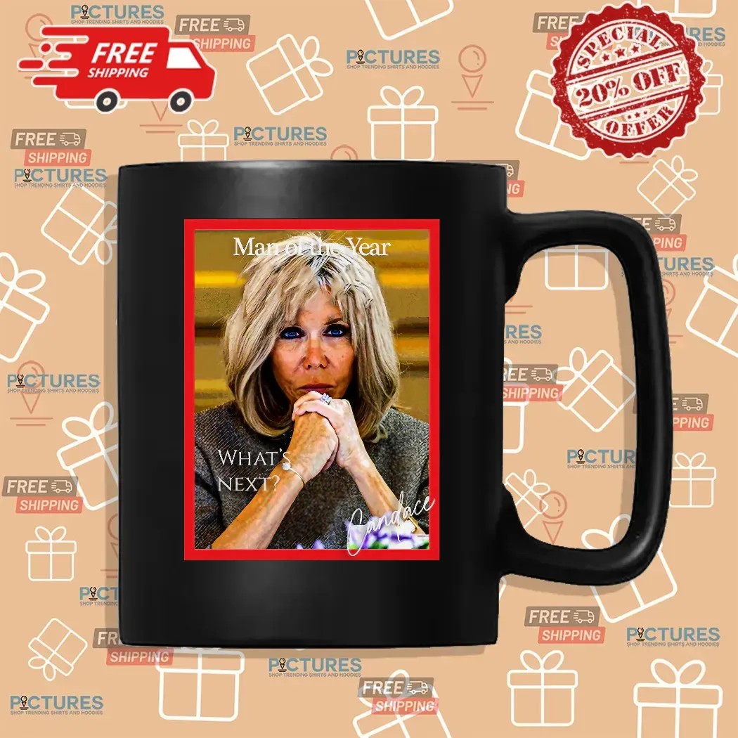 Candace Owens Brigitte Macron Man of the Year Time Magazine T Shirt