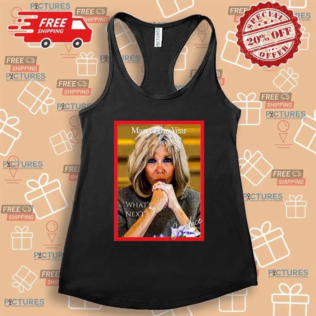 Candace Owens Brigitte Macron Man of the Year Time Magazine T Shirt
