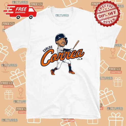 Carlos Correa Houston Astros Caricature T Shirt