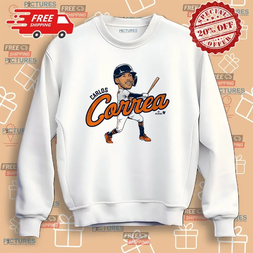 Carlos Correa Houston Astros Caricature T Shirt Carlos Correa Houston Astros Caricature T Shirt