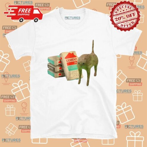 Cat I Eat Cement Dank Meme T Shirt