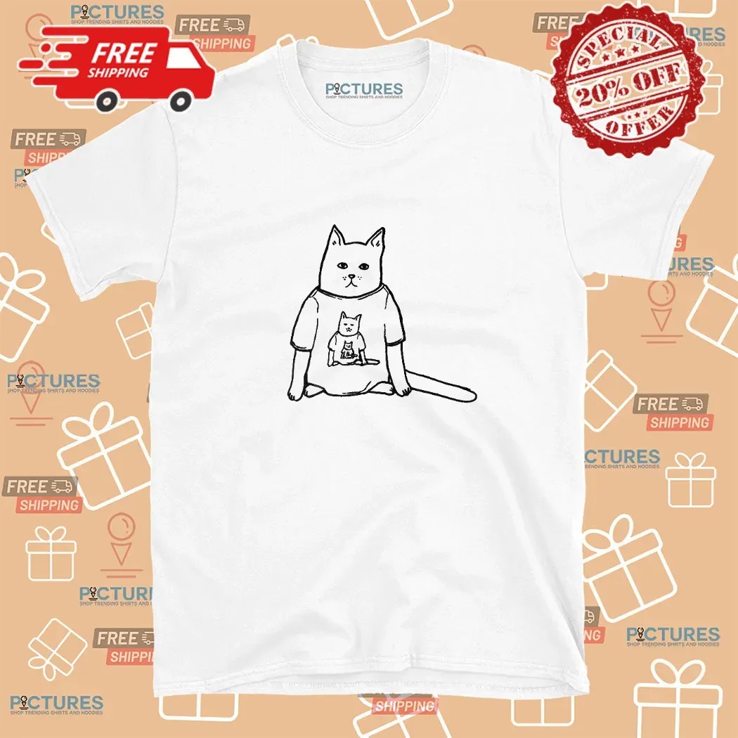 Cat in a Shirt Meme T Shirt