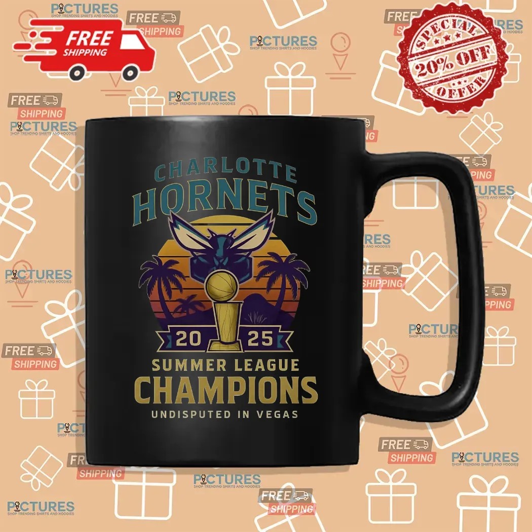 Charlotte Hornets Nba 2025 Summer League Champions Undisputed In Vegas T Shirt