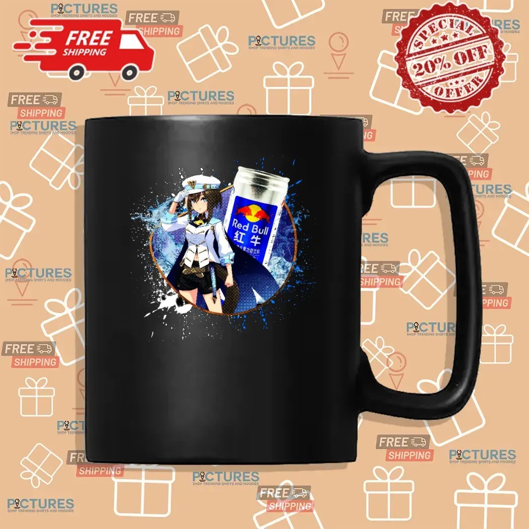 Cheval Grand Uma Musume Pretty Derby Red Bull Blue Extra Energy China Anime T Shirt