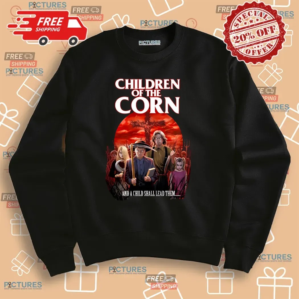 Children Of The Corn And A Child Shall Lead Them Horror Movie T Shirt