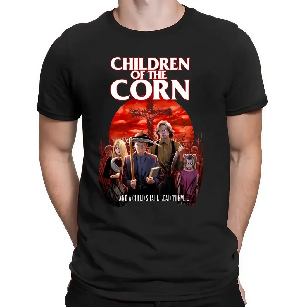 Children Of The Corn And A Child Shall Lead Them Horror Movie T Shirt