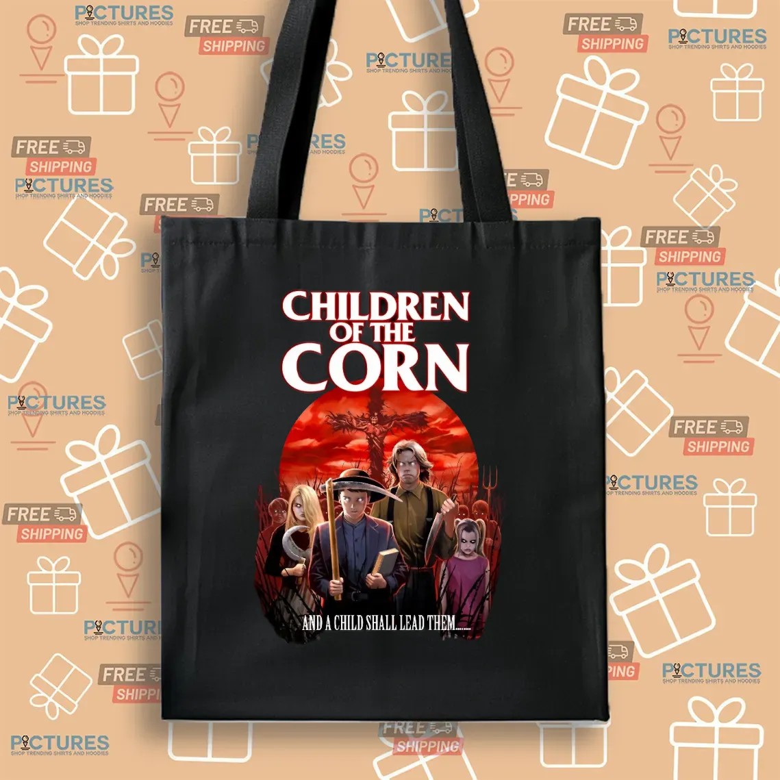 Children Of The Corn And A Child Shall Lead Them Horror Movie T Shirt