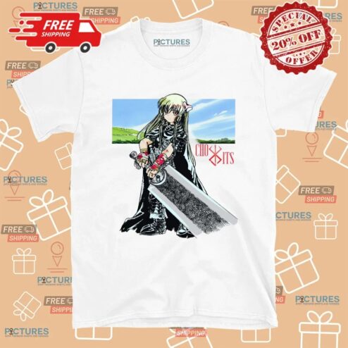 Chobits Warrior Sword Graphic T Shirt