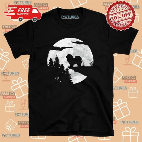 Chow Chow Moonlight Silhouette T Shirt