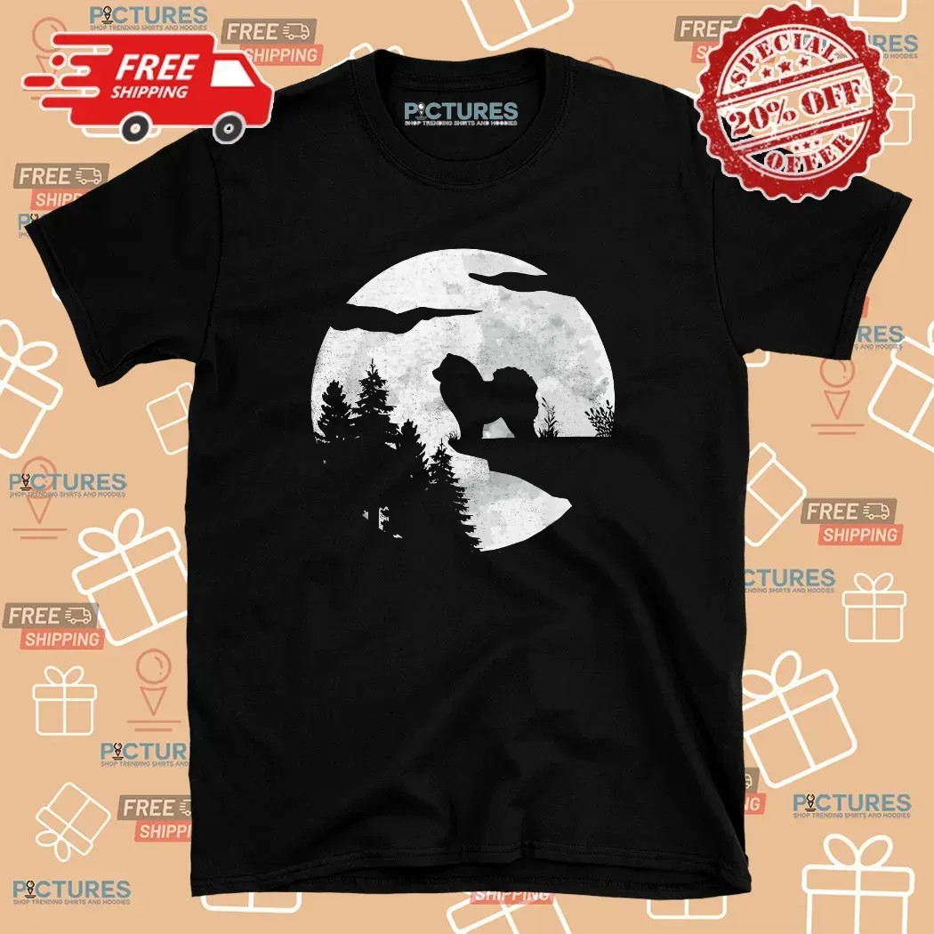 Chow Chow Moonlight Silhouette T Shirt