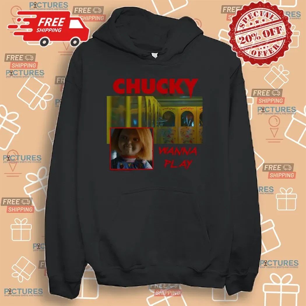 Chucky TV Series Good Guys Wanna Play Horror Movie T Shirt
