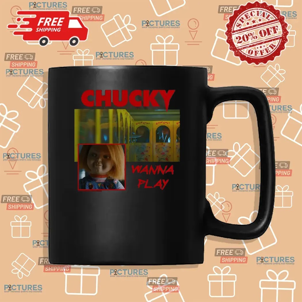 Chucky TV Series Good Guys Wanna Play Horror Movie T Shirt