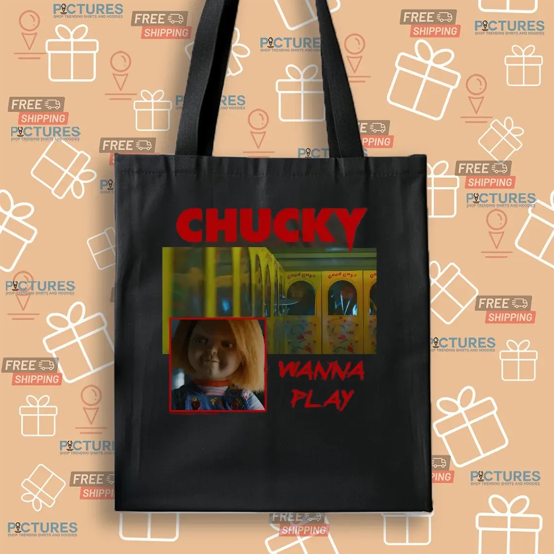 Chucky TV Series Good Guys Wanna Play Horror Movie T Shirt