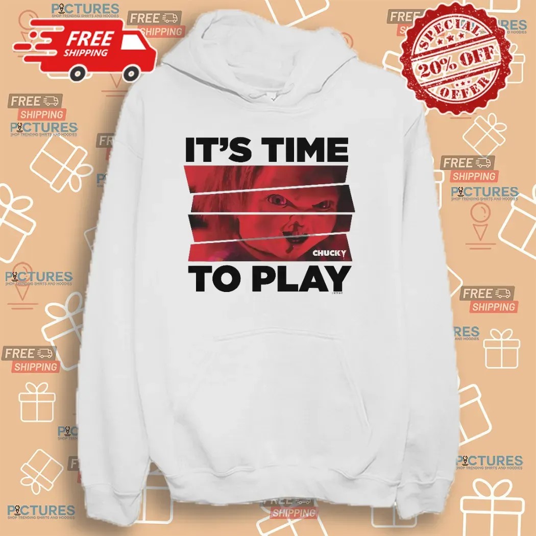 Chucky Time To Play Red Photo Horror Movie T Shirt