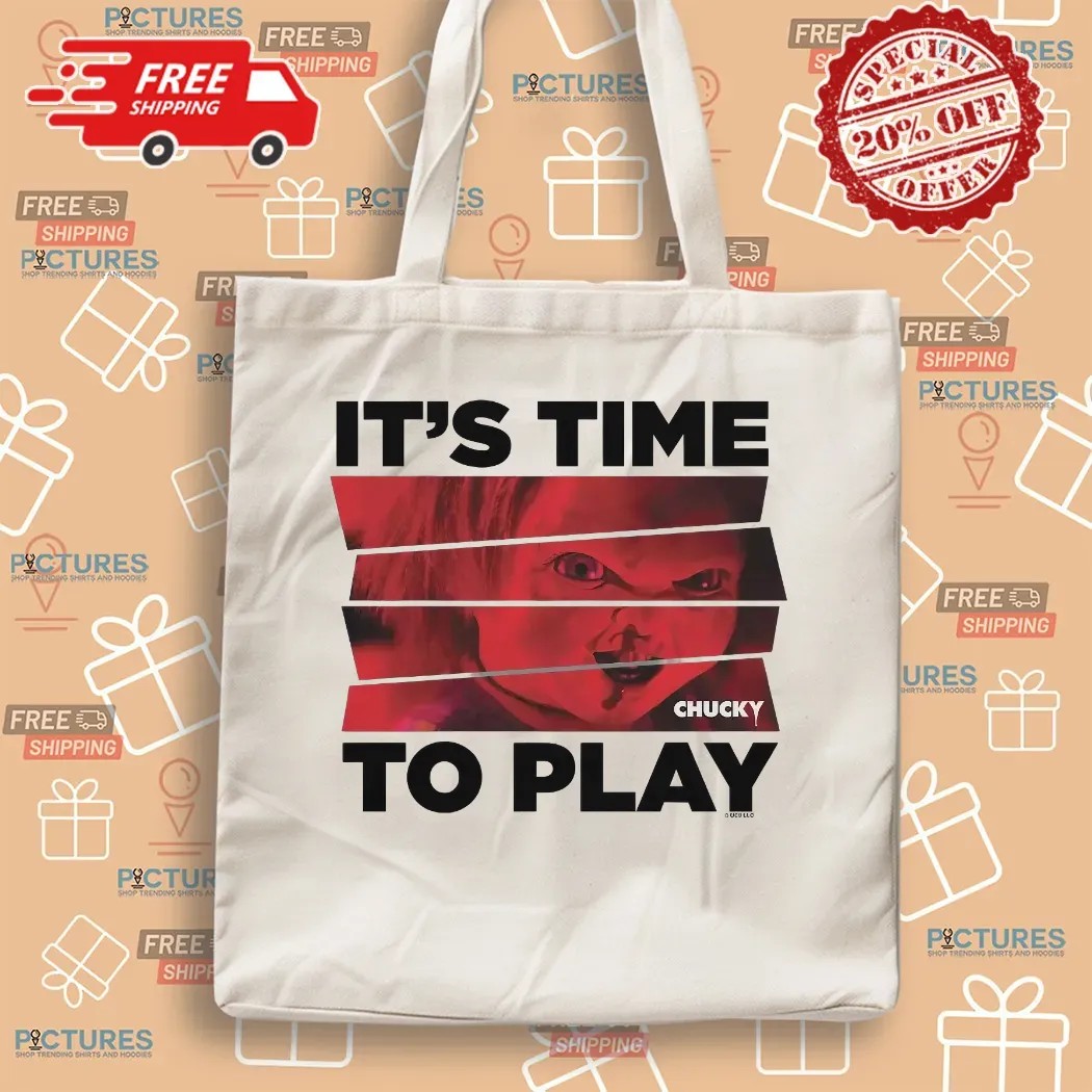 Chucky Time To Play Red Photo Horror Movie T Shirt