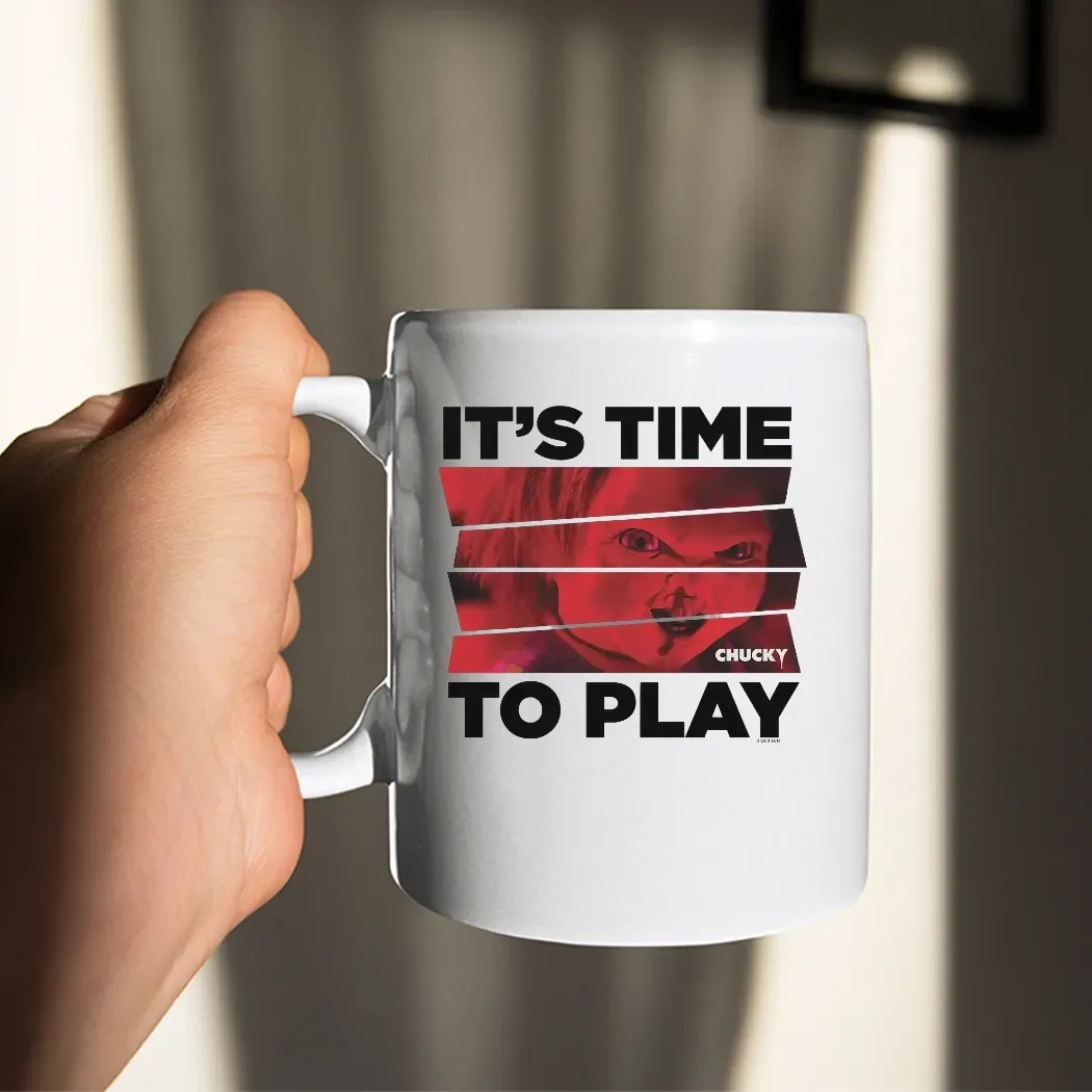 Chucky Time To Play Red Photo Horror Movie T Shirt