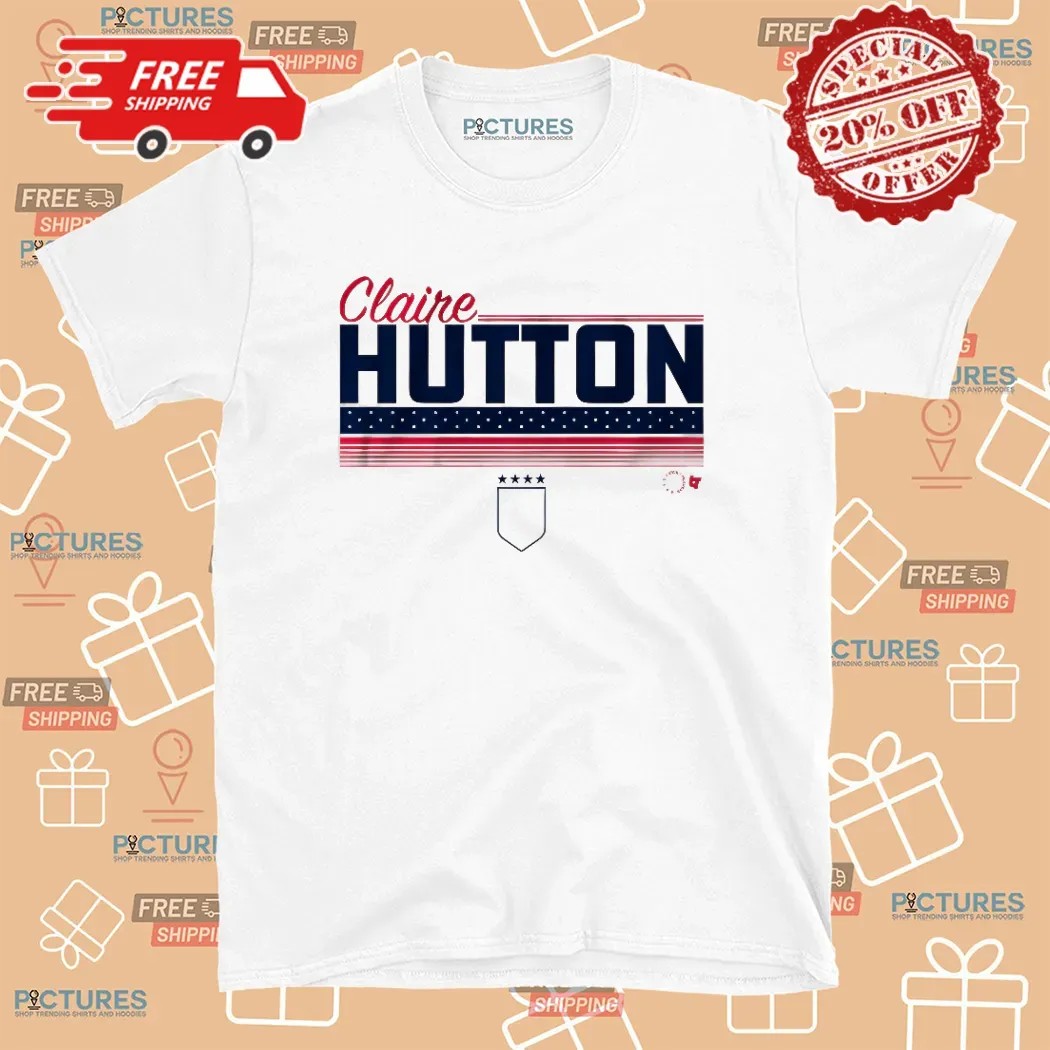Claire Hutton Stripe USWNTPA T Shirt