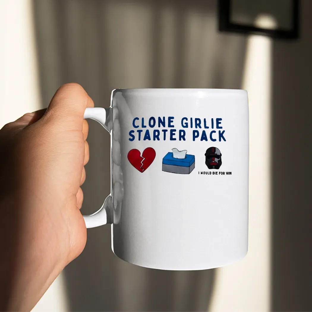 Clone Girlie Starter Pack Heart Tissue Would Die For Him T Shirt